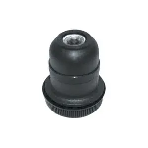 Bocal para Abajur Preto Perlex