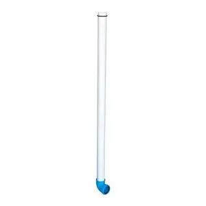 Tubo de Descarga com Joelho Azul