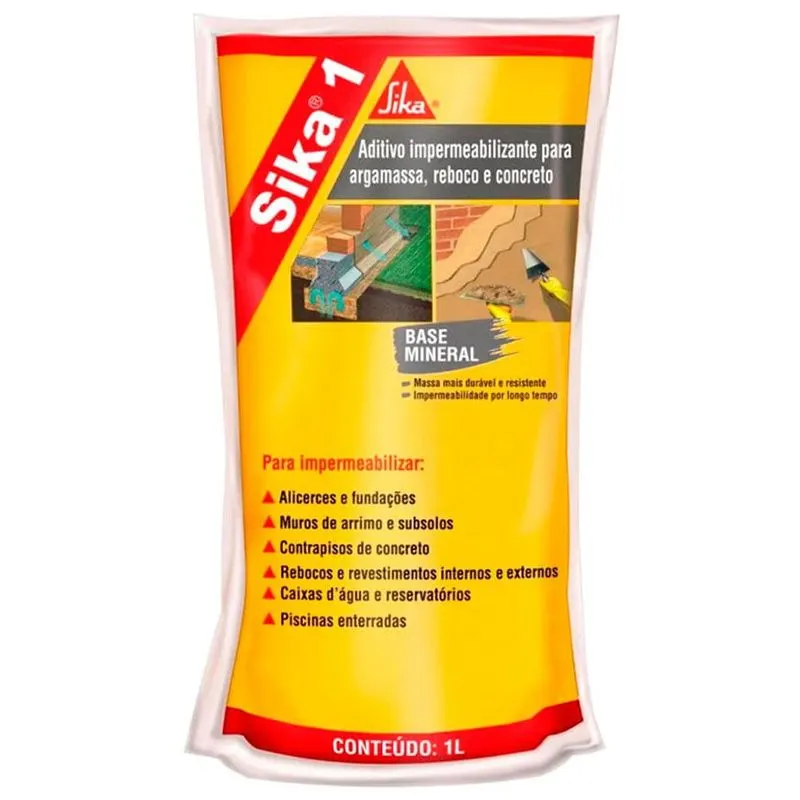 Impermeabilizante Sika 1 1LT