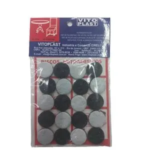 Protetor Feltro 22MM 20 Unidades Redondo Pequeno