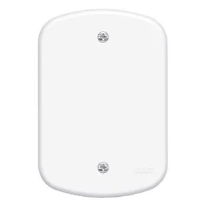 Placa 4X2" F0 Cega Blanc Fame