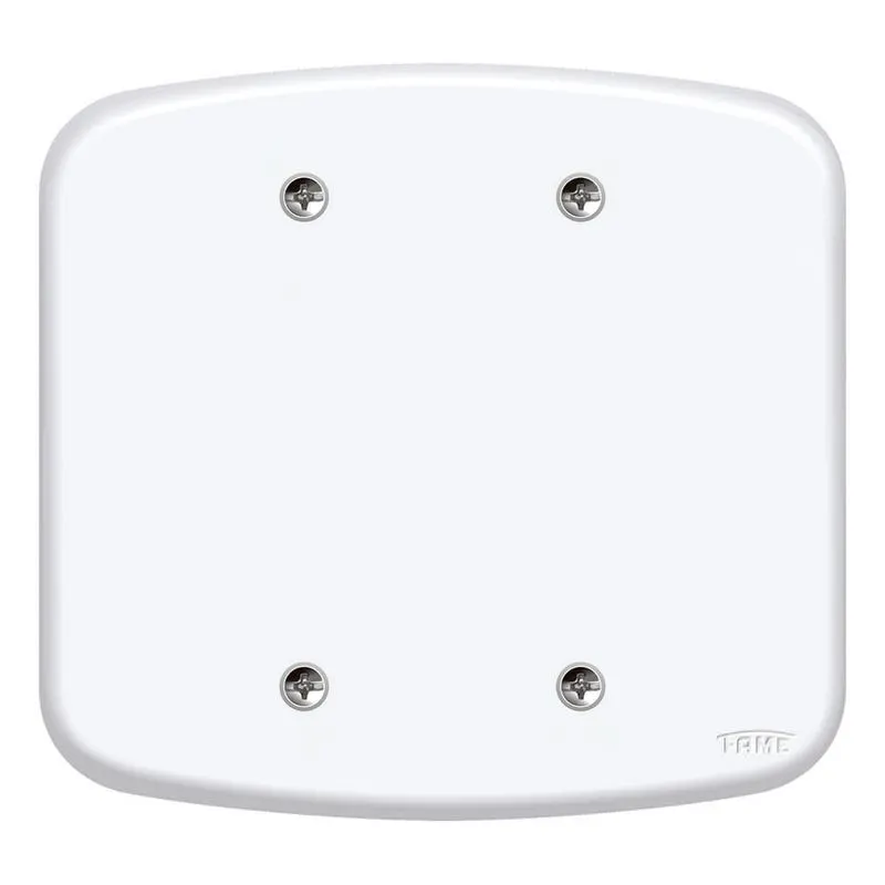 Placa 4X4" F00 Cega Blanc Fame