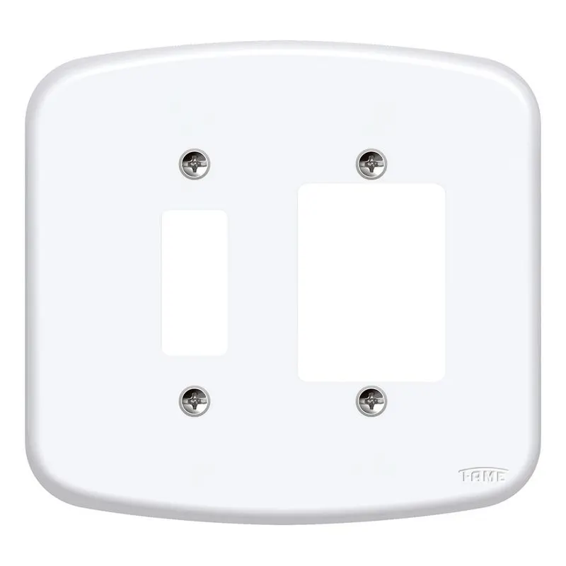 Placa 4X4" F13 Blanc Fame