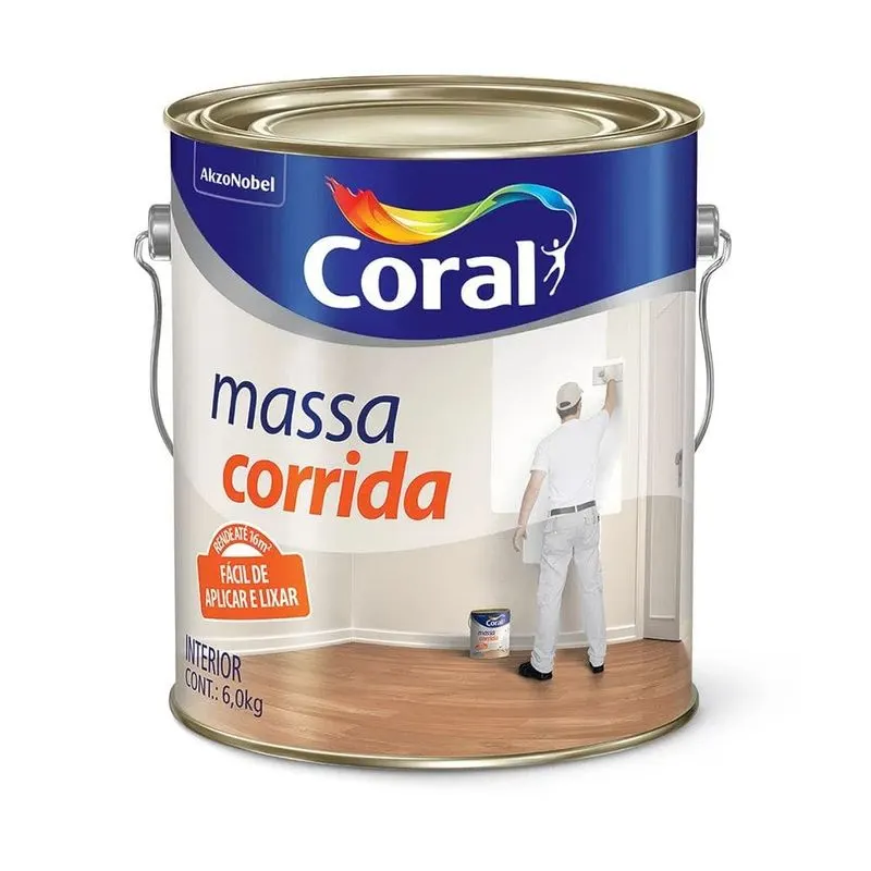 Massa PVA Galão 3,6L Coral
