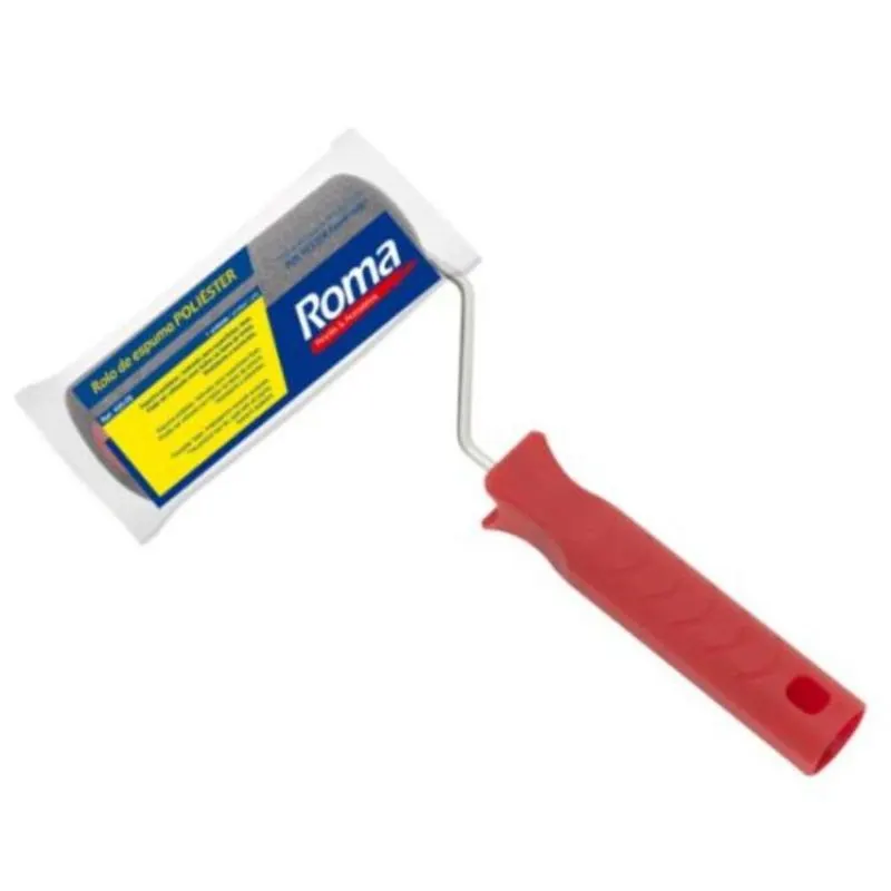 Rolo de Poliéster Com Cabo 15CM Roma
