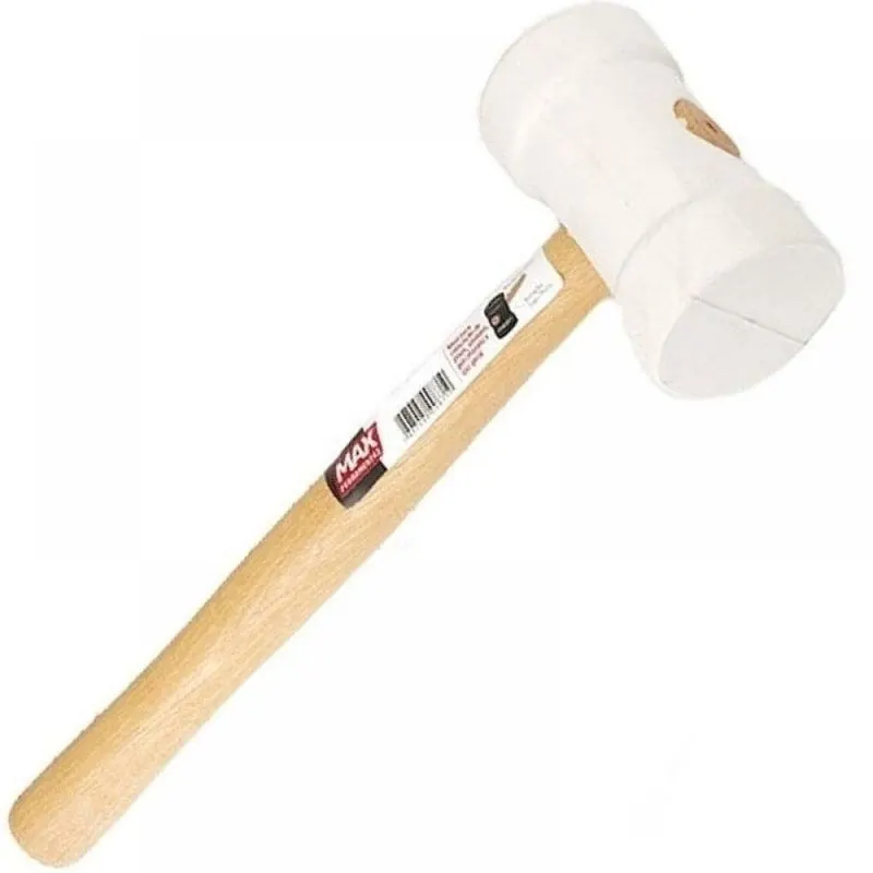 Martelo Borracha 40MM Branco Max