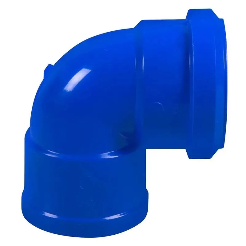 Joelho Azul 90° para Tubo de Descarga