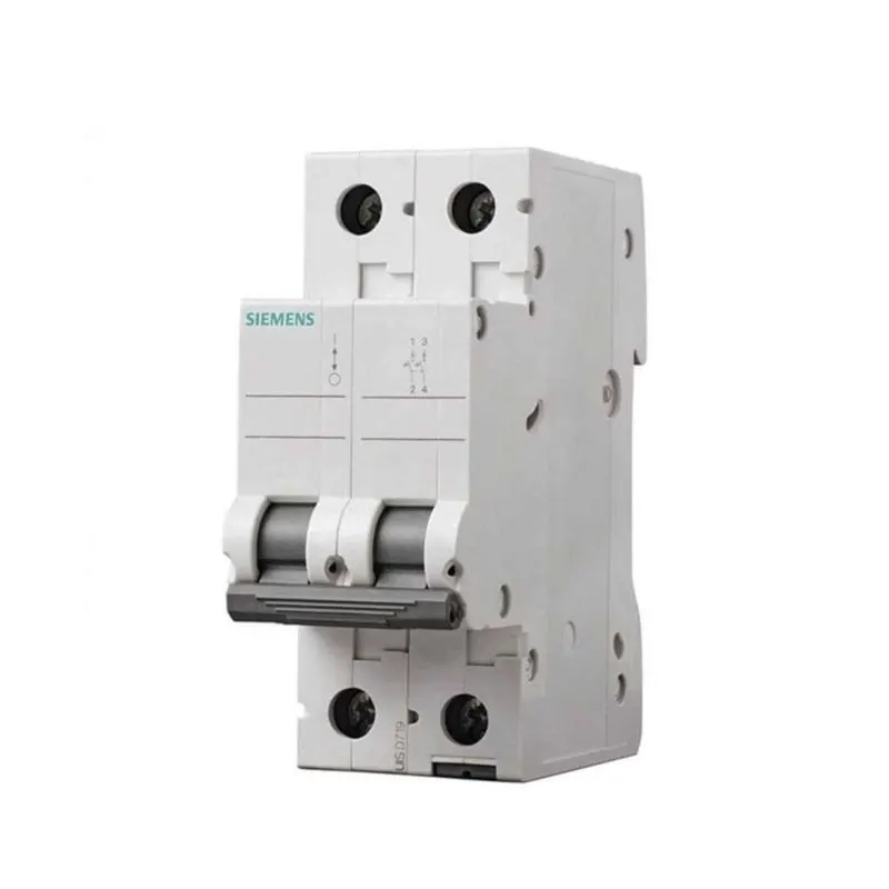 Disjuntor Bipolar DIN 20A Curva C Siemens