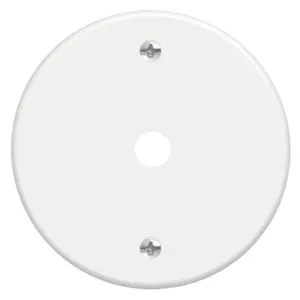 Placa 3" Redonda F6R Blanc Fame