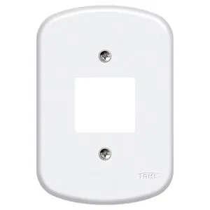 Placa 4X2" F2 Blanc Fame