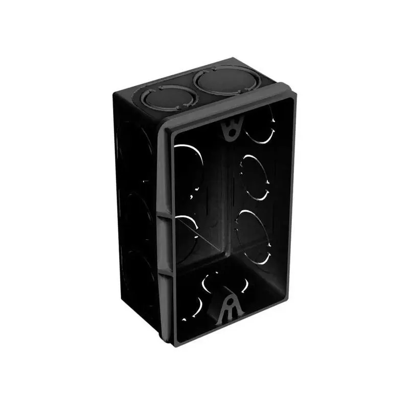 Caixa Para Luz Preta 4X2 Tigre