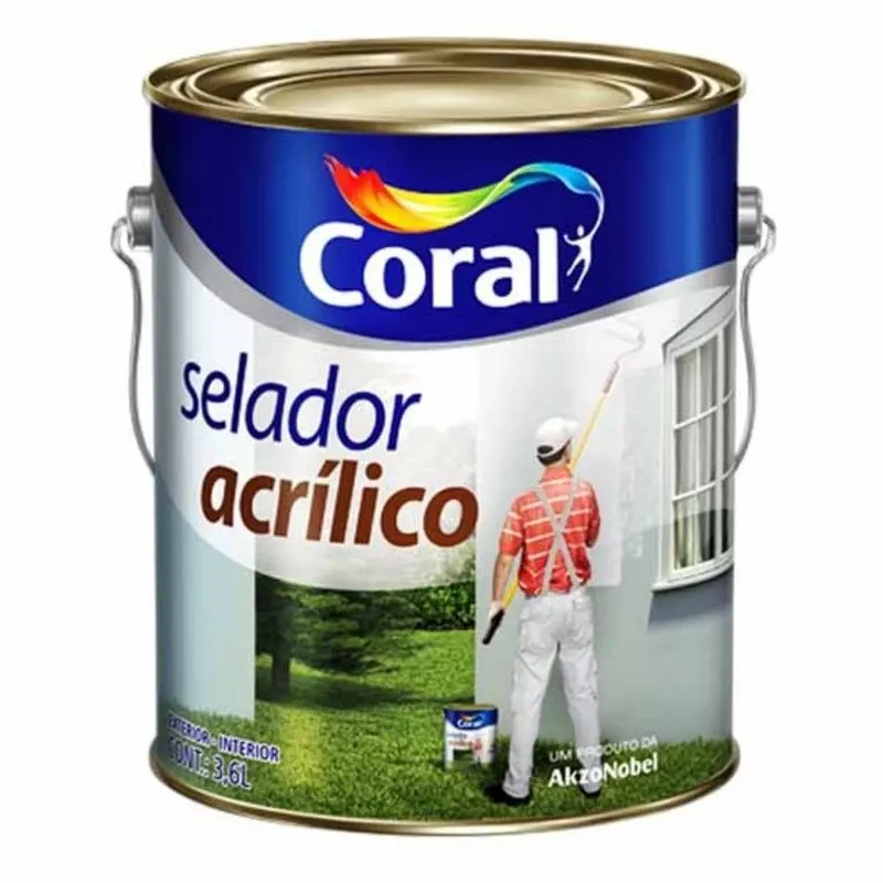 Selador Acrílico Galão 3,6LT Coral