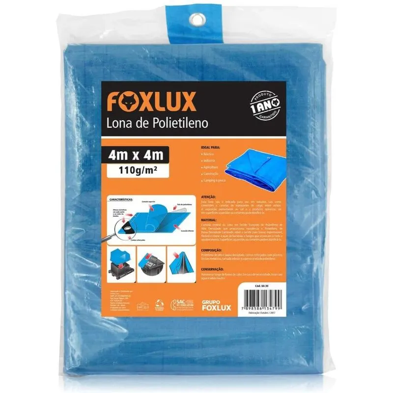 Lona Carroceria Foxlux 4M X 4M