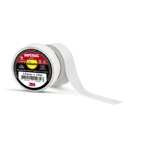Fita Isolante Colorida Branca 10MT Imperial