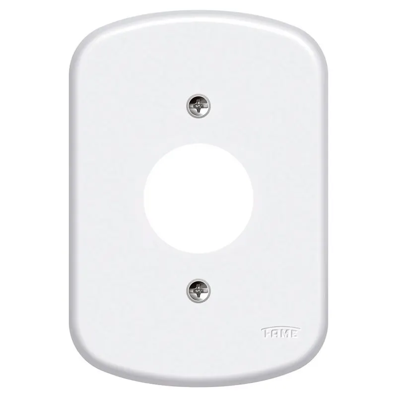 Placa 4X2" F5 Blanc Fame