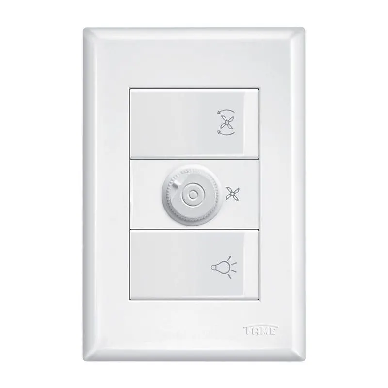 Placa com Controlador Para Ventilador 127V Evidence Fame