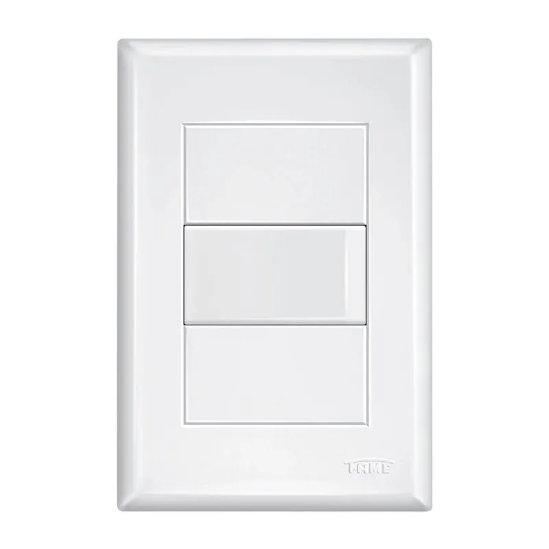 Placa com 1 Interruptor Simples Evidence Fame