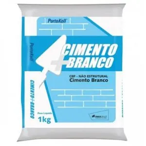 Cimento Branco 1KG PortoKoll