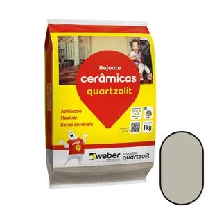 Rejunte para Cerâmicas Corda 1kg Quartzolit