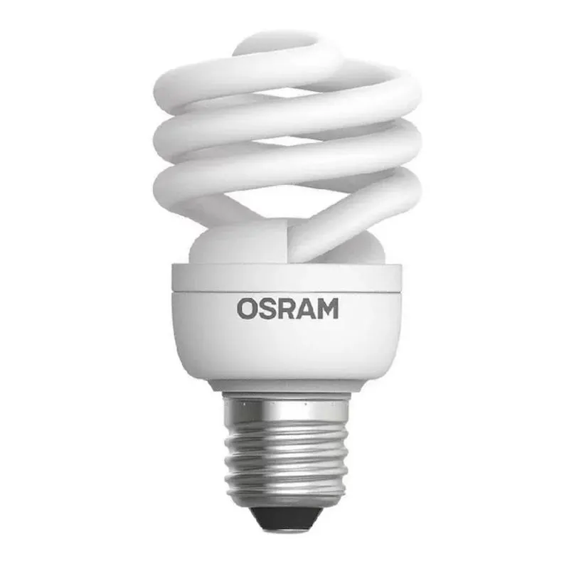 Lâmpada Eletrônica Espiral 15W Branca OSRAM