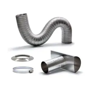 Kit Chaminé Aquecedor Gás 90MM X 1,5MT Astra