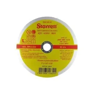 Disco De Corte P/Inox 7X 1/16 X 7/8 Starrett