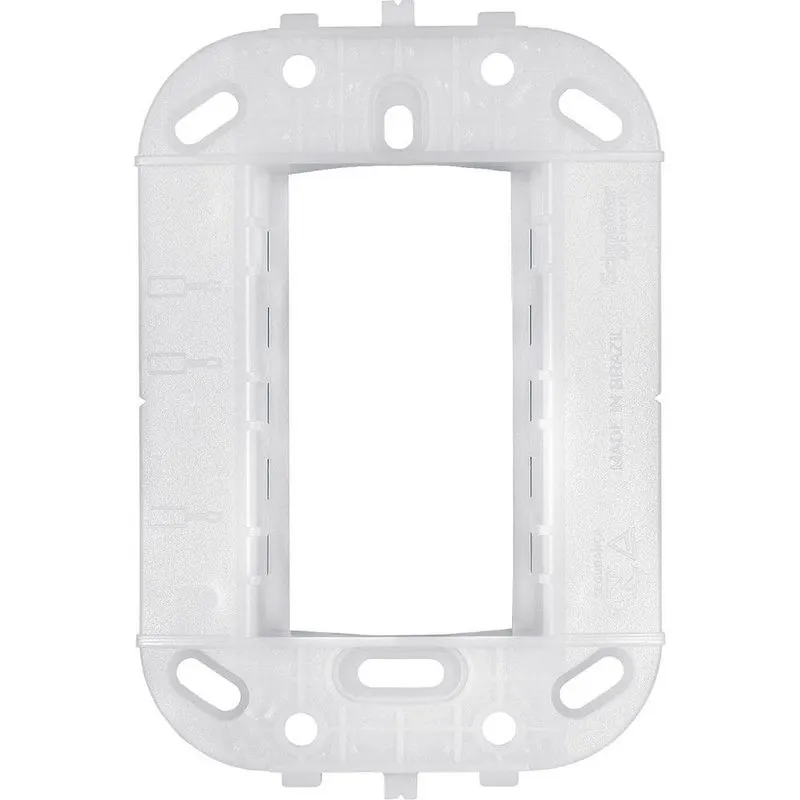 Lunare Suporte 4X2 3 Modulos Schneider