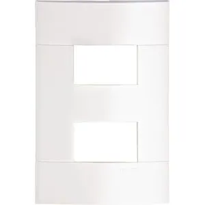 Lunare Placa 4X2 2 Postos Schneider