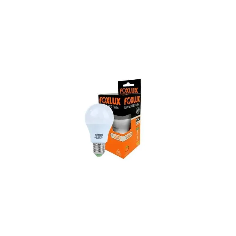 Lâmpada Led 09W Bivolt Branca Foxlux