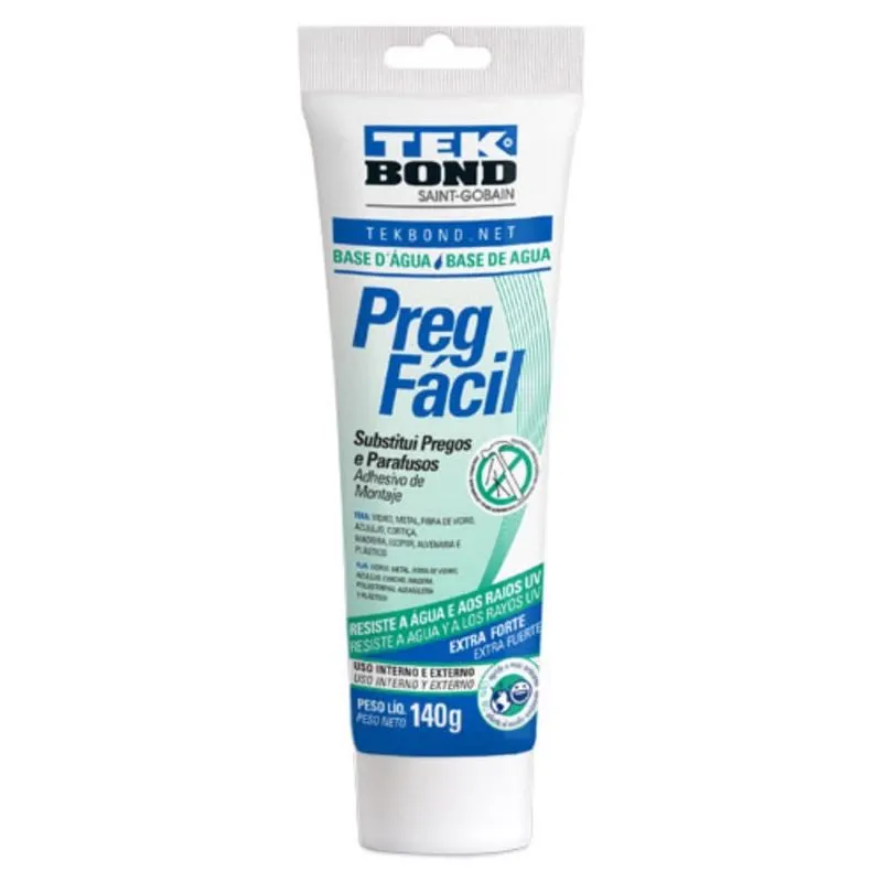 Cola Preg Fácil Base D'Água 140GR TEKBOND