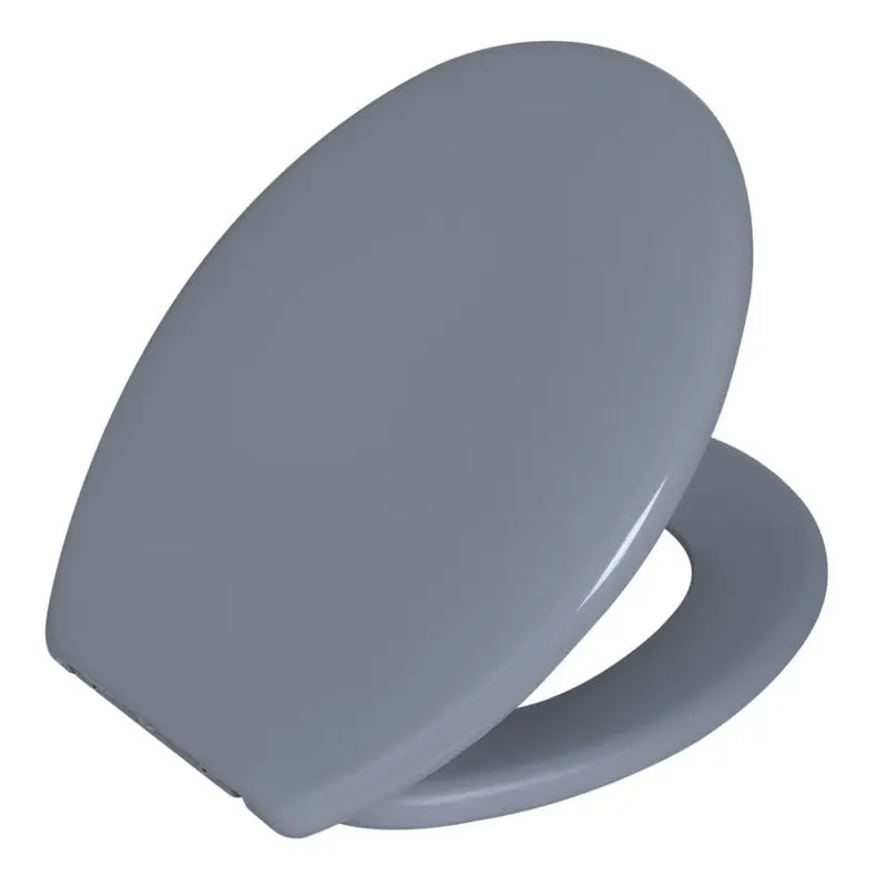 Assento Sanitário Oval Soft Cinza 2 Astra