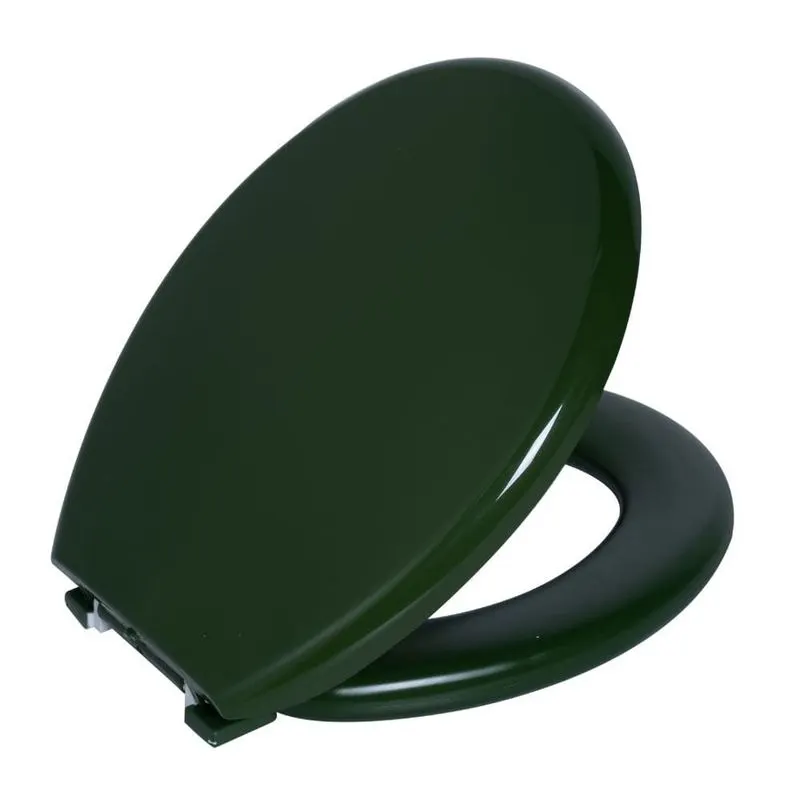 Assento Sanitário Oval Almofadado Verde 5 Astra