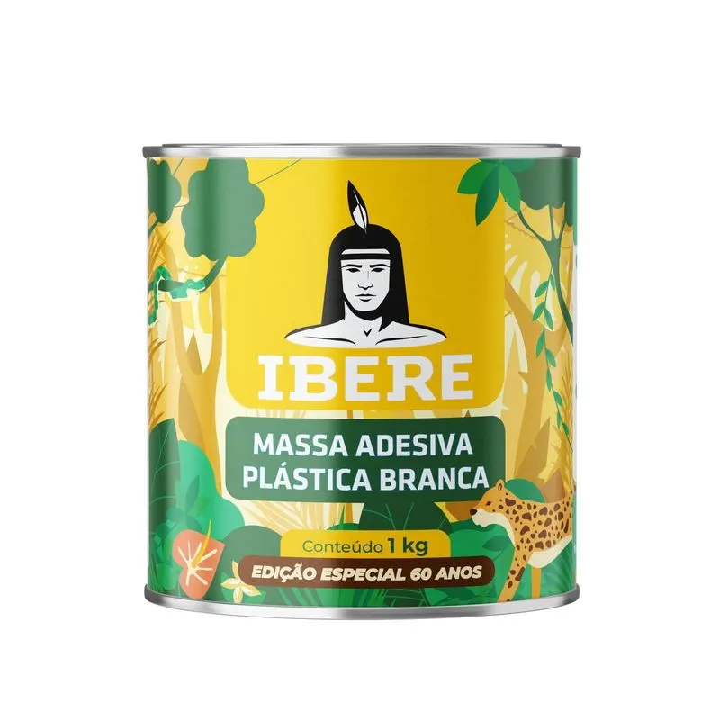 Adesivo Plástico Branco 400g Iberê