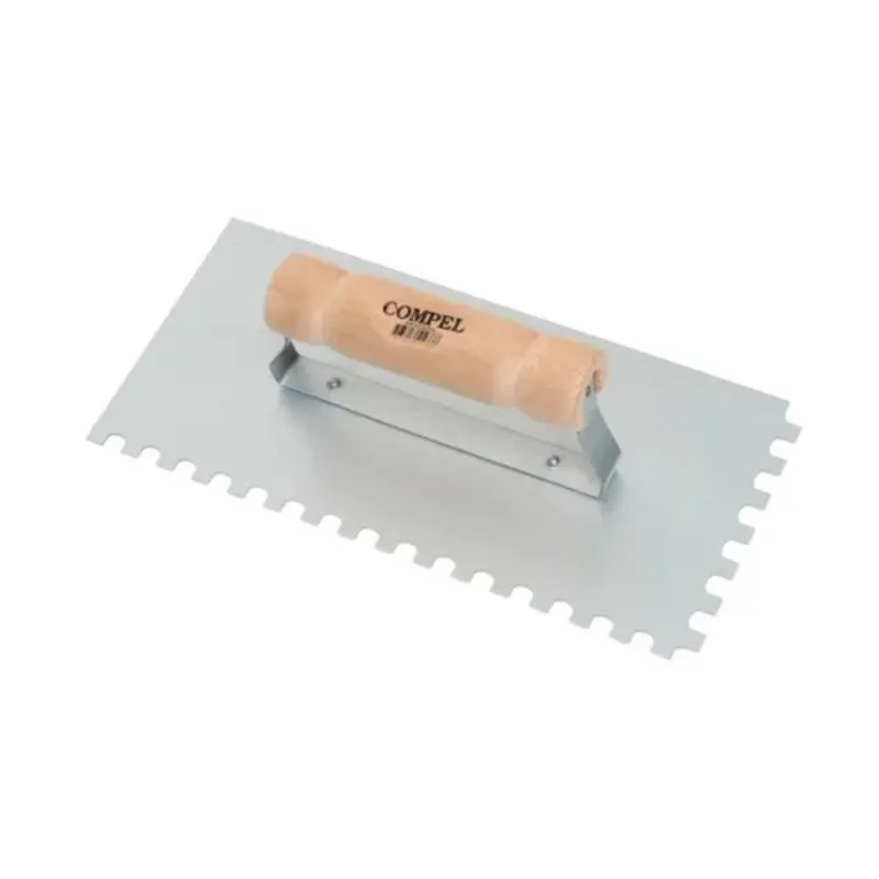 Desempenadera de Aço Dentada 12 X 25 COMPEL