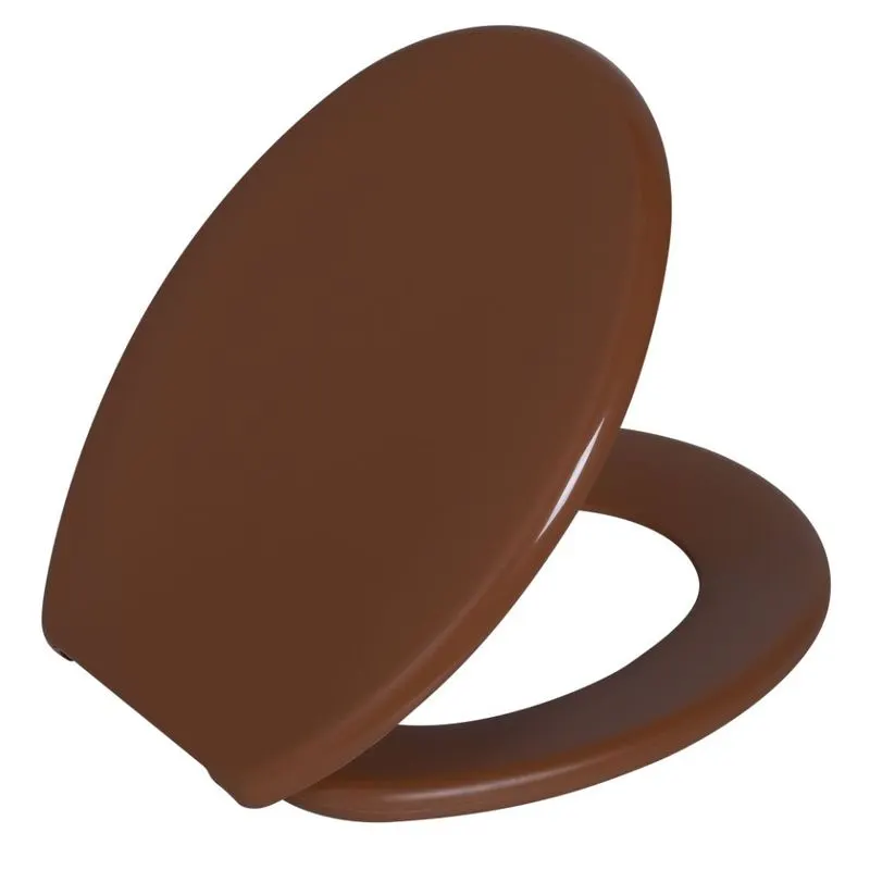 Assento Sanitário Oval Soft Caramelo 2 Astra