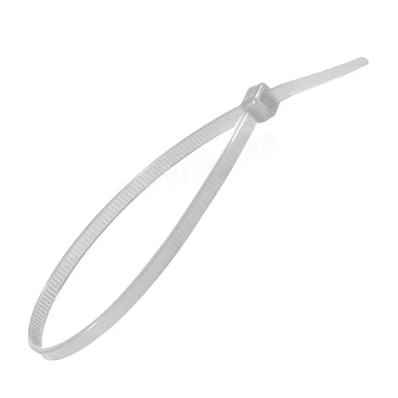 Abraçadeira de Nylon 140X3,6 Branca com 100 FERTAK