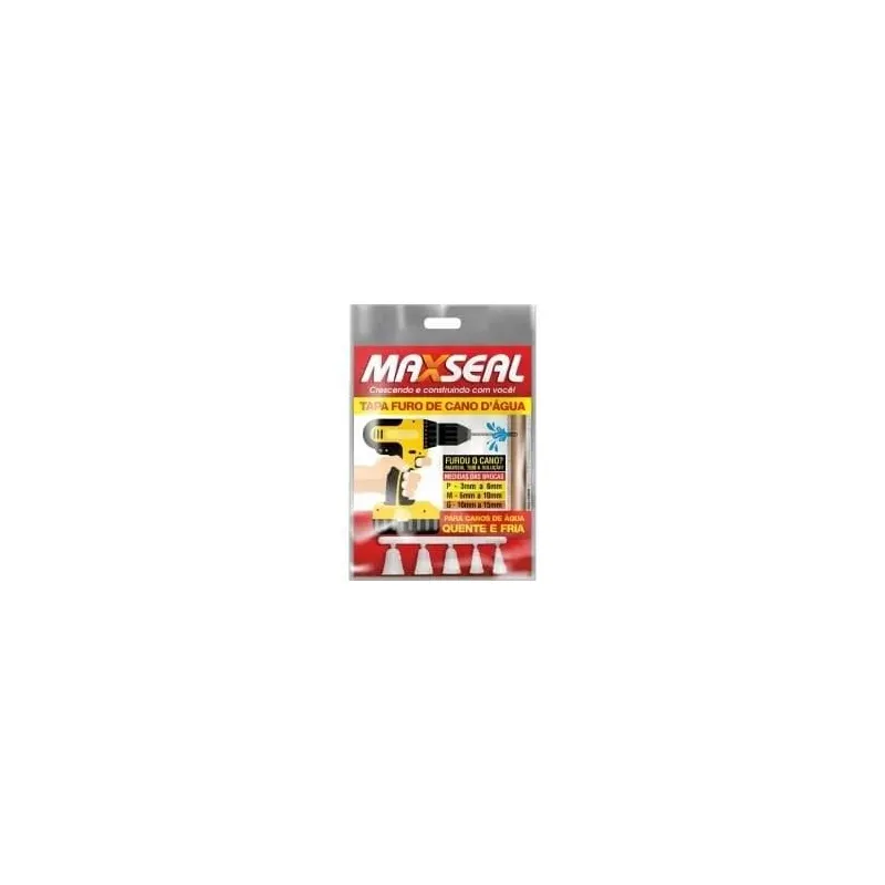 Tapa Furo Cano Com 5 Unidades Maxseal