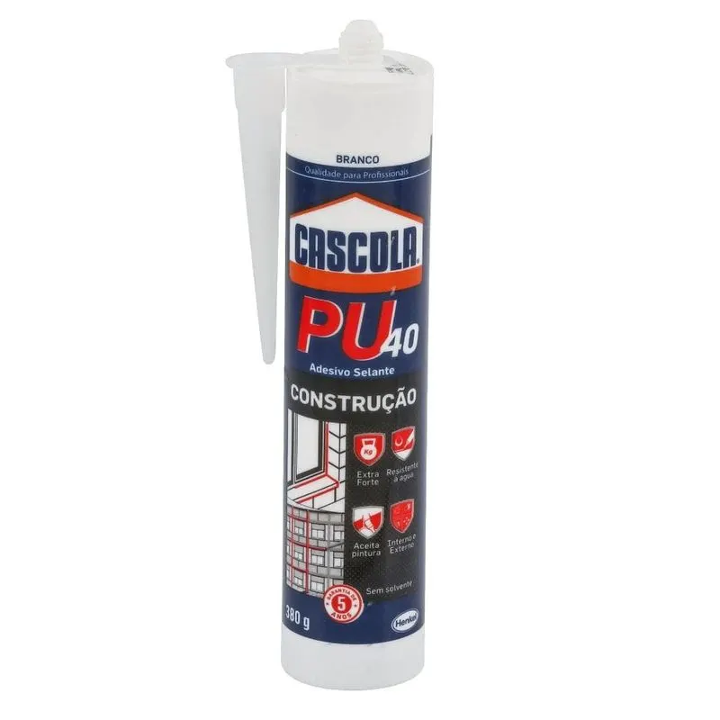 PU40 Selante Poliuretano Cascola Henkel Branco 380GR