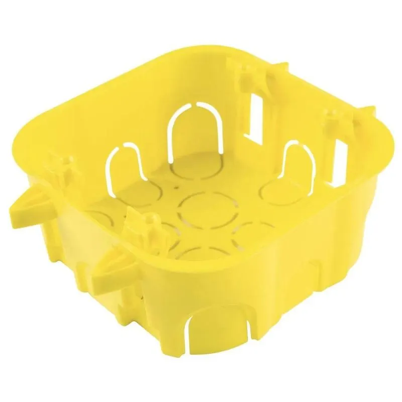 Caixa para Luz Drywall 4x4 Amarela 57500/72 Tramontina