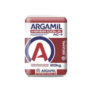Argamassa ACII Hiper Cola Cinza 20KG Argamil