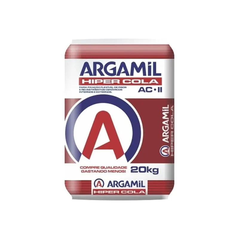 Argamassa ACII Hiper Cola Cinza 20KG Argamil