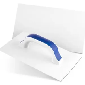Desempenadeira de PVC Para Grafiato 14x27 Branca Roma