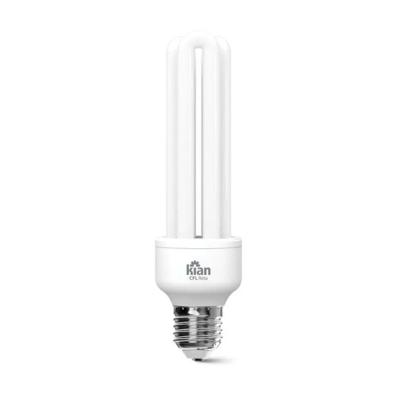 Lâmpada Eletrônica 15W 127V 3U E27 Branca Kian