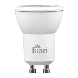 Lâmpada Led Mr11 3,5W 6,5K Bivolt Gu10 Branca Kian