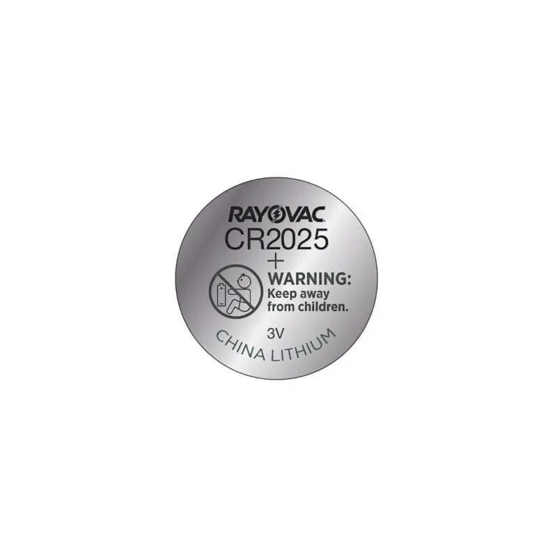 Bateria Cr2025 Rayovac