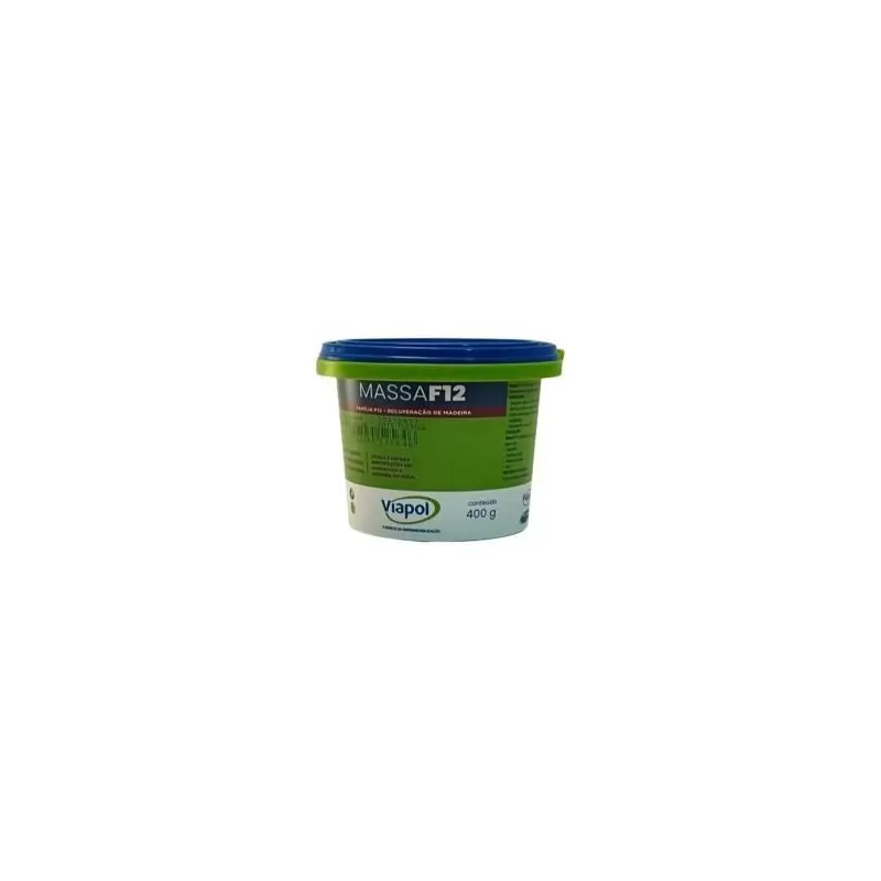 Massa F12 Castanho 400 Gr Viapol
