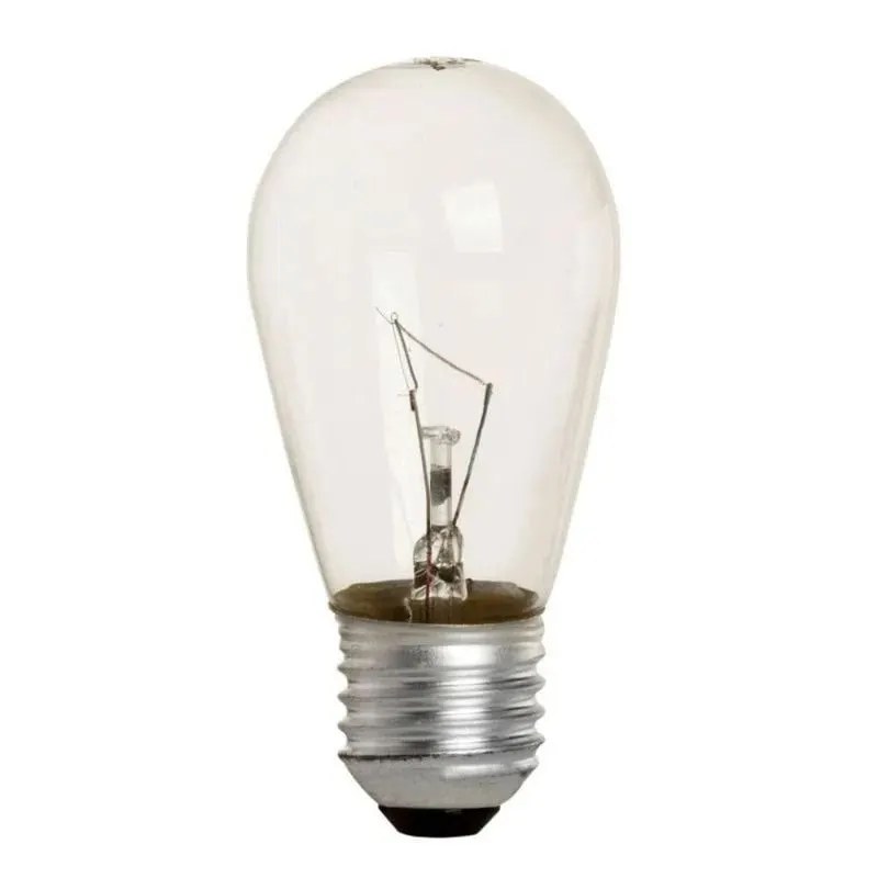 Lâmpada Incandescente Geladeira Fogão 40W 127V E27 Transparente Kian