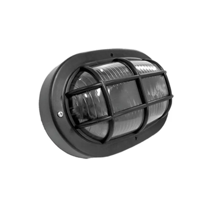 Luminária Tartaruga Pvc E27/60W Preta 1611 Ilumi