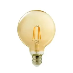 Lâmpada Led Antique Filamento Balão G95 4W 2,2K Bivolt E27 Kian