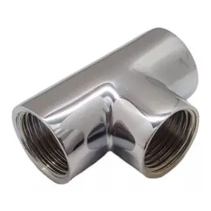 Te Metal Cromado 1/2 Hidronil